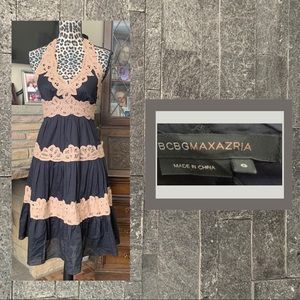 BCBGMaxAzria Halter Dress